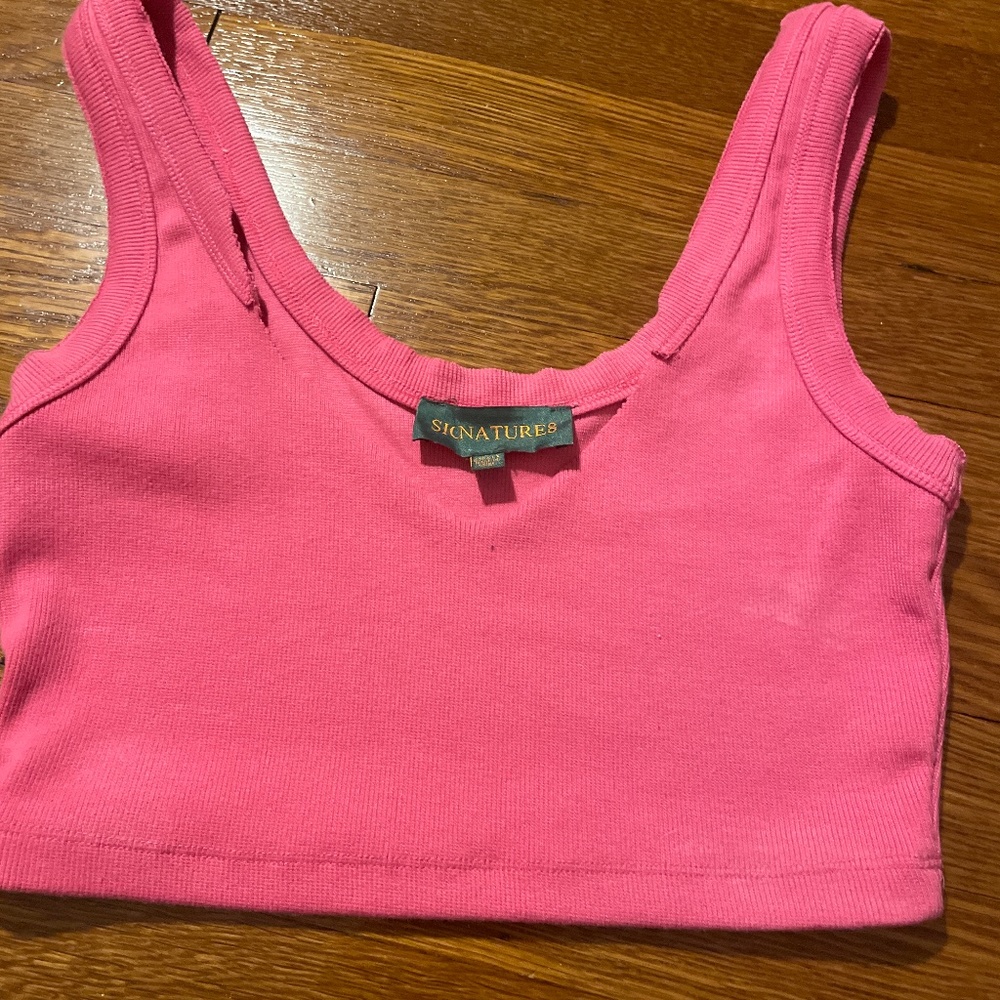 swoop neck tank